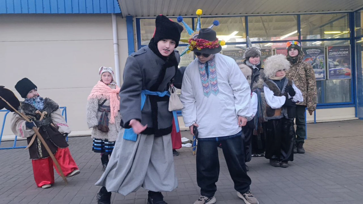 Святкування Різдва Христового у родині Спасу