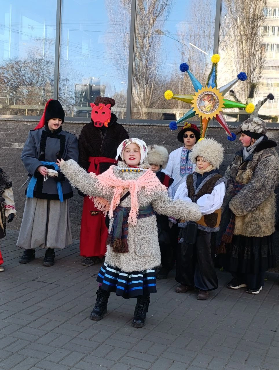 Святкування Різдва Христового у родині Спасу