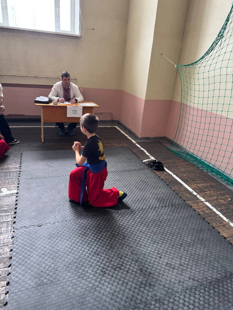 Сьогодні в день весняного рівнодення молоді спасівці Запорізька школа "Спас" здавали іспити на 1-й ступінь майстерності