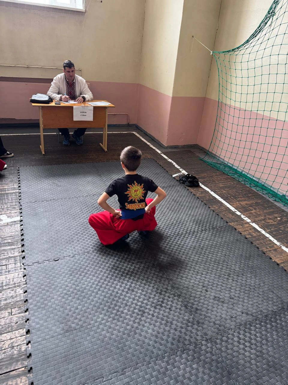 Сьогодні в день весняного рівнодення молоді спасівці Запорізька школа "Спас" здавали іспити на 1-й ступінь майстерності