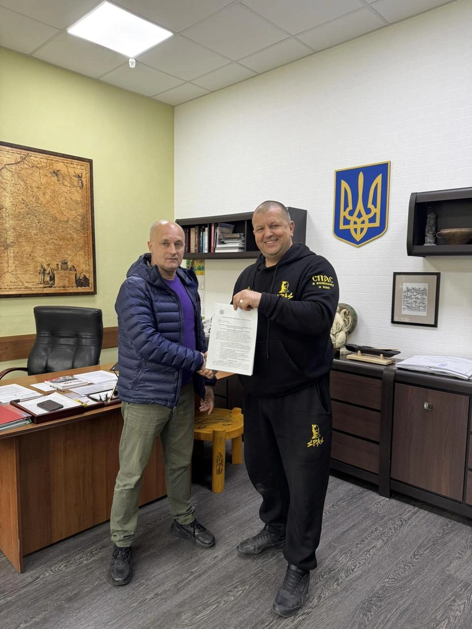 8 квітня 2026 року підписали меморандум про співпрацю між Всеукраїнською федерацією "Спас" та Національним заповідником "Хортиця"